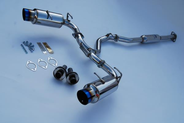 INVIDIA N1 Ti-TIP Dual Exhaust - 2013+ Scion FR-S / Subaru BRZ