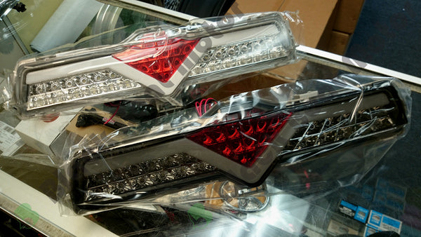 Spyder Rear Bumper LED Reverse + 4th Brake Lights (SMOKED) - Scion