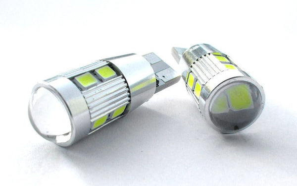 Car LED bulb W5W T10 4 SMD 5630 CAN BUS single-sided