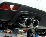 Agency Power Stainless Tip Catback Exhaust System - 2008-12 Subaru STI