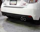 Agency Power Stainless Tip Catback Exhaust System w/o Muffler - 2008-12 Subaru WRX STI Hatch