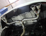 Agency Power Titanium Tip Catback Exhaust System w/o Muffler - 2008-12 Subaru WRX STI Hatch