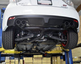 Agency Power Catback Exhaust System w/o Muffler - 2008-12 Subaru WRX STI Hatch