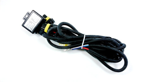 BBM 35W High Intensity Discharge (HID) Bi-Xenon Hi/Lo Relay Wiring Harness Controller - H4 H13 9003 9004 9007 9008