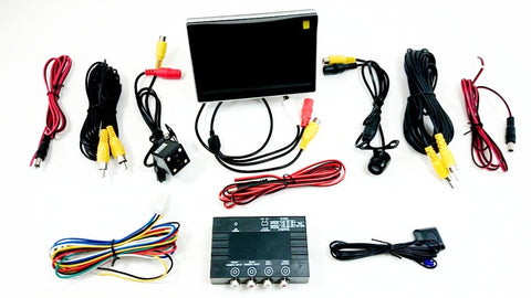 Front Camera / Rear Camera / AUX System - 5" Monitor + 2 Cameras