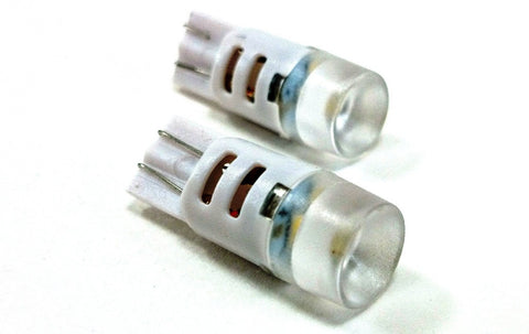 BBM 1W 3-SMD Wedge 3014 LED Light Bulbs w/ Wide Angle Lens (White) - T10 158 168 175 194 2823 2825 W5W 912 921 (FREE SHIPPING)