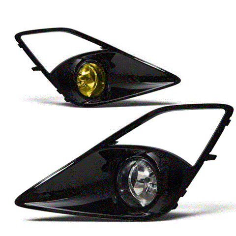 Winjet Fog Light Kit (Clear / Yellow Lens) - Scion FR-S / Toyota GT86